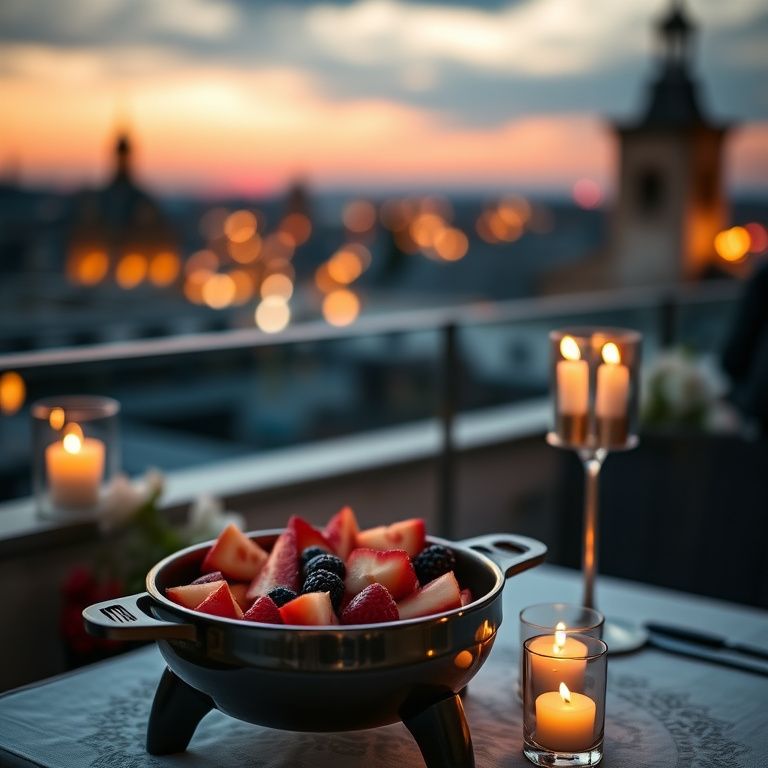 Chocolate fondue
